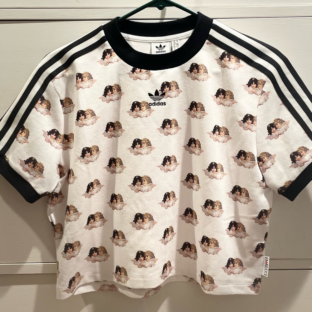Adidas x Fiorucci Angels Crop Top T-Shirt